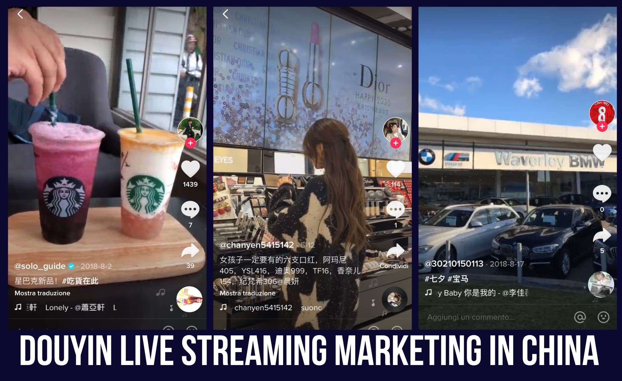Douyin live streaming KOL