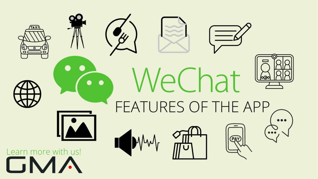 WeChat App features