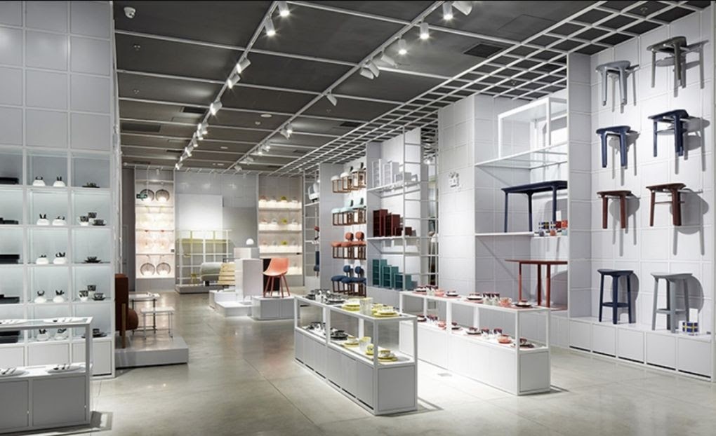 chinese designer furnitures brick mortar store