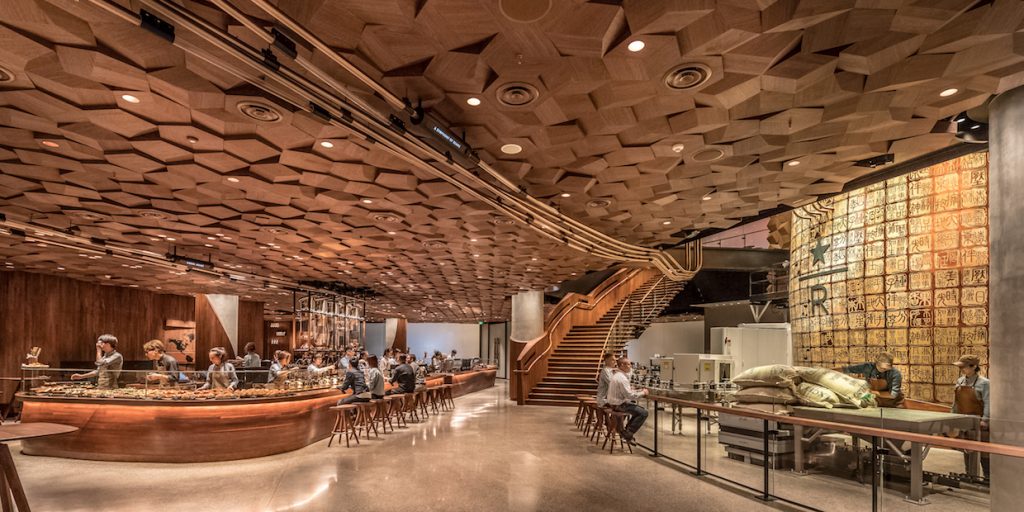 The biggest Starbucks in the world