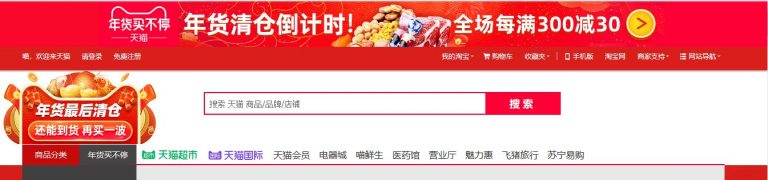 Tmall website