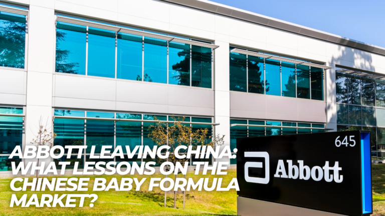 Abbott Leaving China: What Lessons On The Chinese Baby Formula Market?