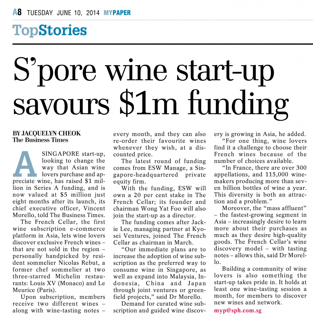 Frenchcellar singapour